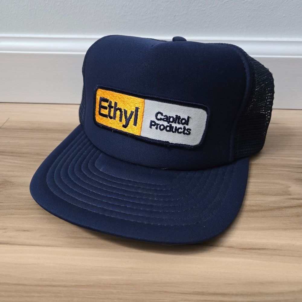 ✨️ Vintage Ethyl Capitol Pruducts Snapback Hat